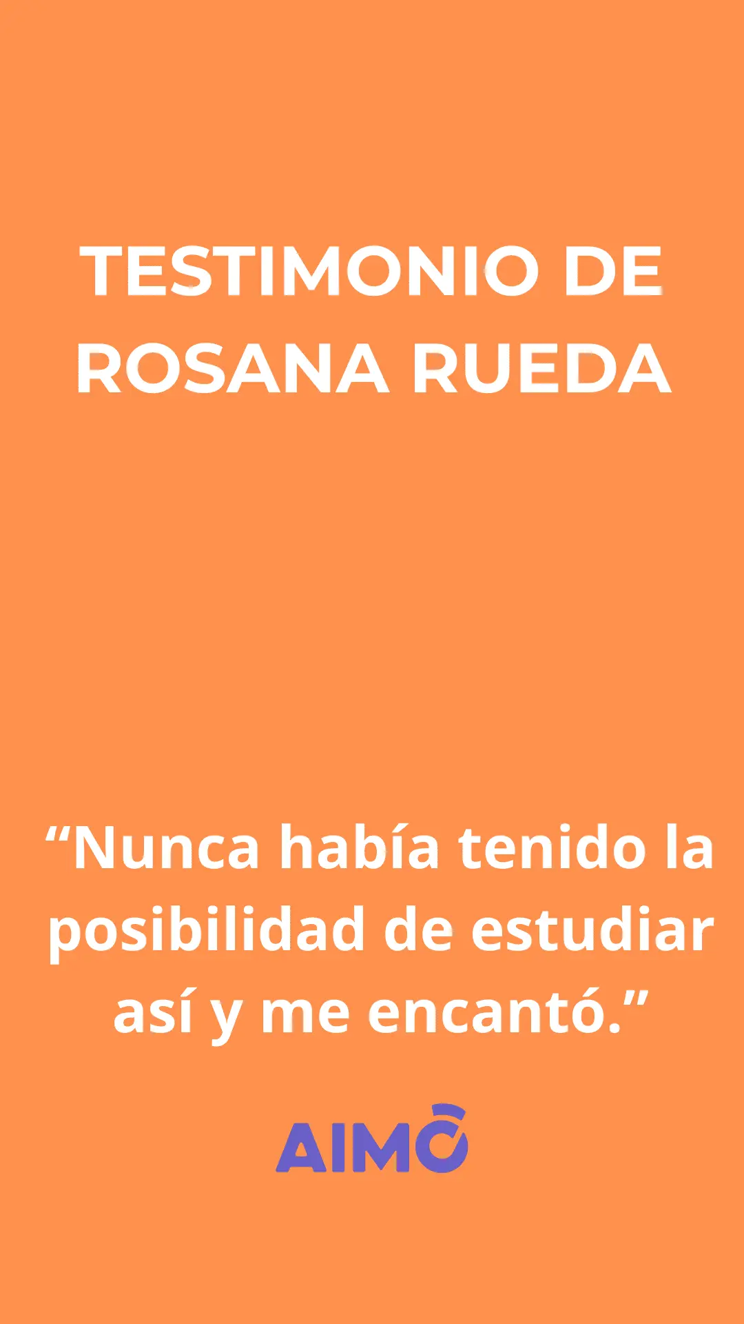 Testimonio de Rosana Rueda